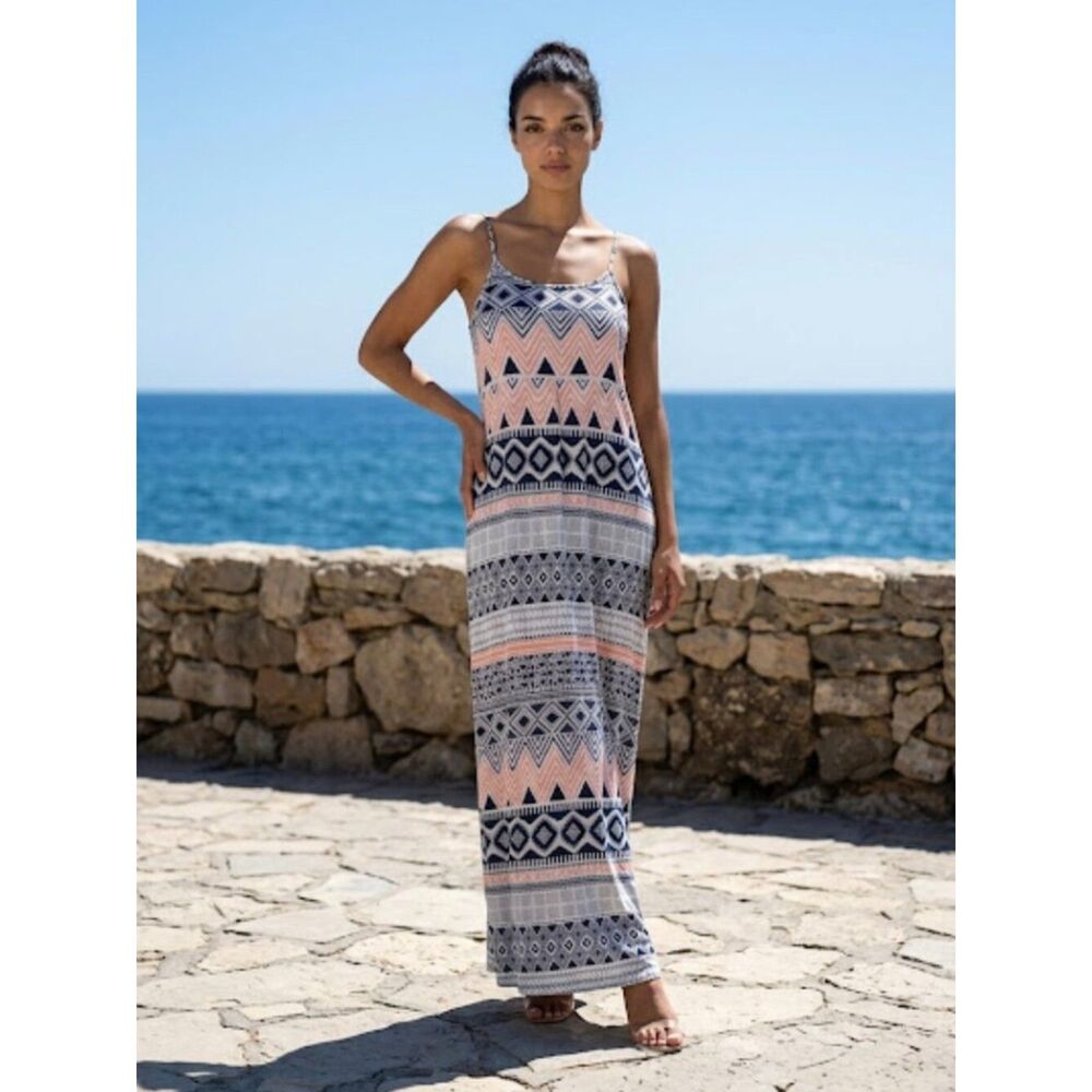 Multicolored Maxi Dress